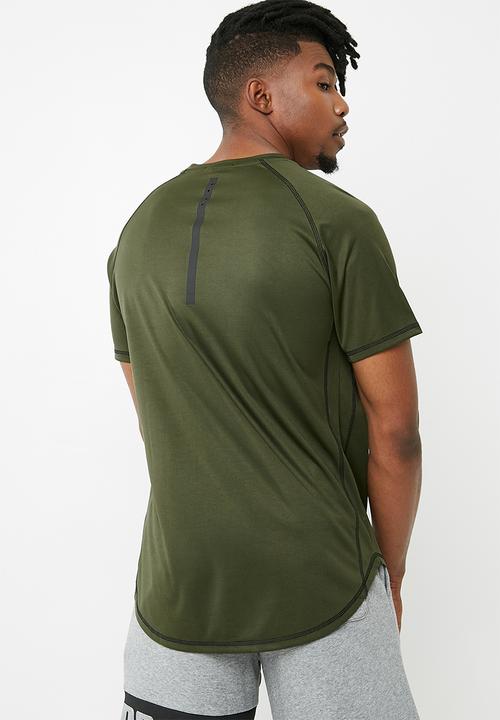 basicthread - Crew neck tee - green