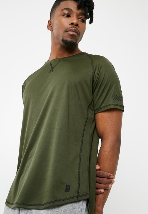 basicthread - Crew neck tee - green