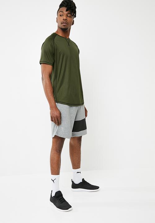 basicthread - Crew neck tee - green