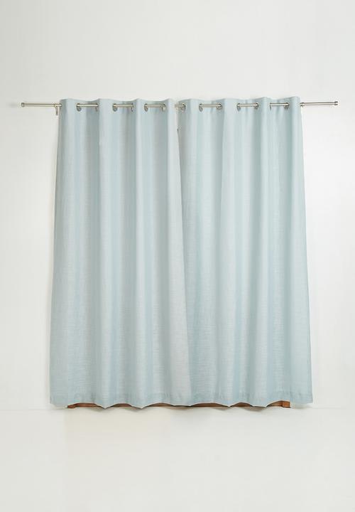 Sixth Floor - Eyelet curtain - duck egg