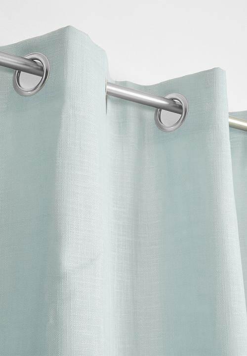 Sixth Floor - Eyelet curtain - duck egg