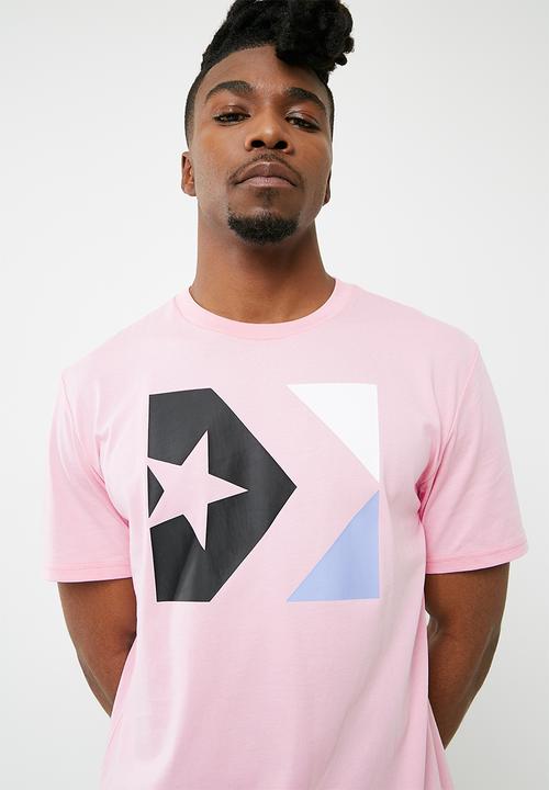 Converse - Star chevron tee - pink 