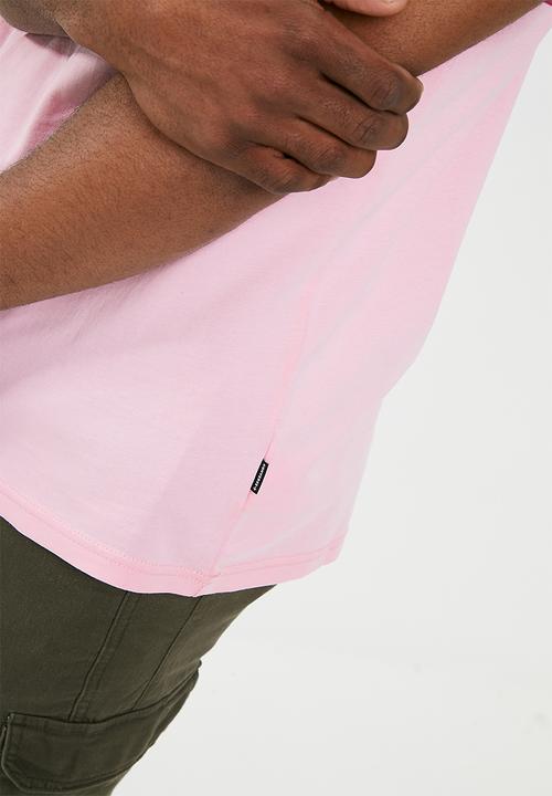 Converse - Star chevron tee - pink 