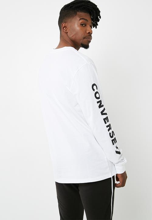 Converse - Star chevron tee - white 