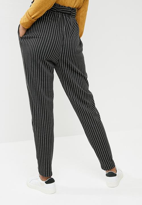 dailyfriday - Paper bag trouser - black 