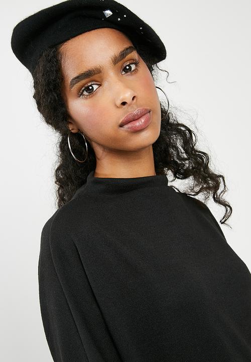 dailyfriday - Oversize knit top - black
