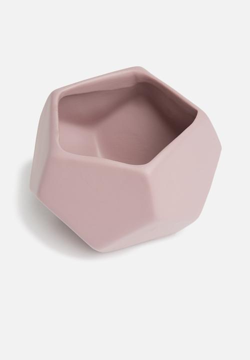 Grey Gardens - Hex mini vase - lilac