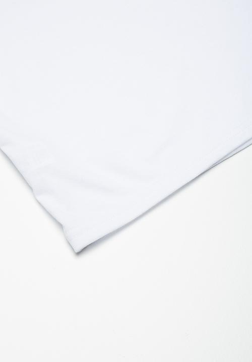 dailyfriday - Kids girls circus ruffle tee - white 