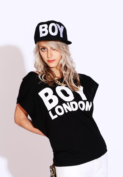 Boy London Fashion - Crop Top – Black