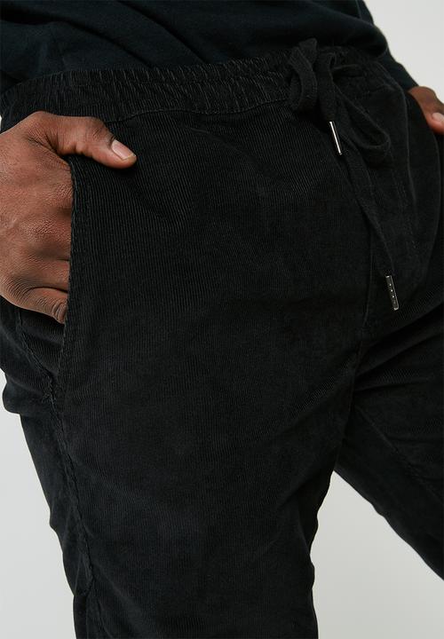 Cotton On - Drake roller pant - black
