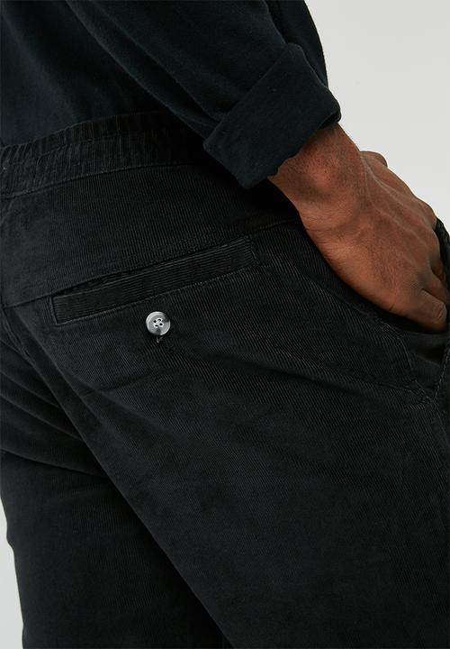 Cotton On - Drake roller pant - black