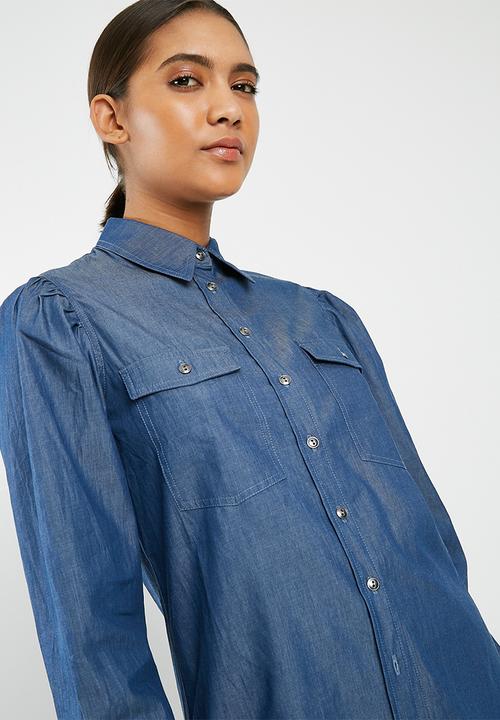 dailyfriday - Denim shirt - blue