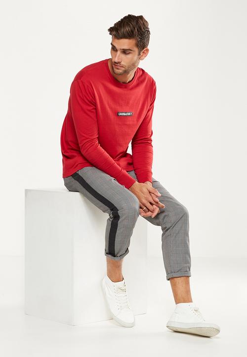 Cotton On - Tbar long sleeve - red