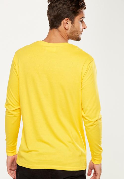 Cotton On - Tbar long sleeve - yellow