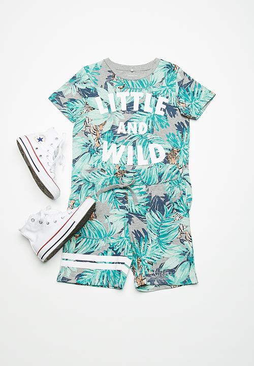 Name It - Jungle shorts - multi 