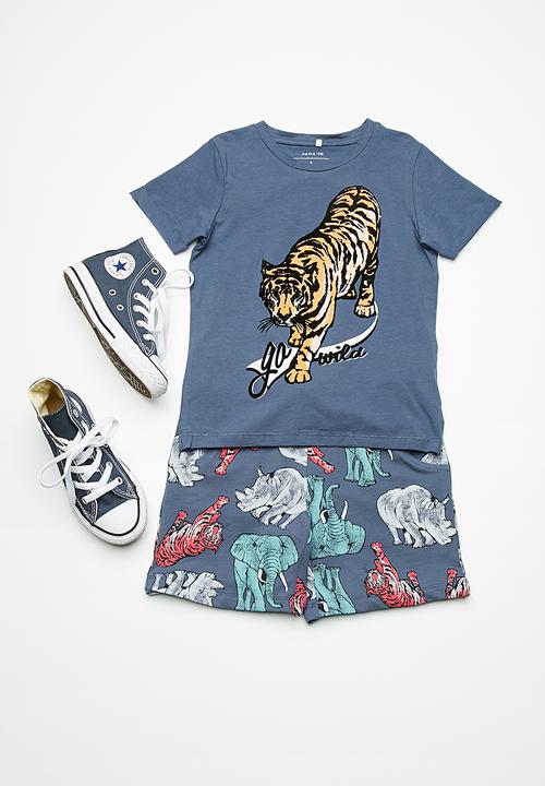 Name It - Axos top - blue 