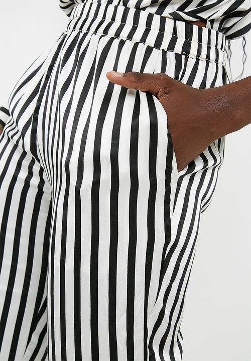 Pieces - Jessica pants - black & white