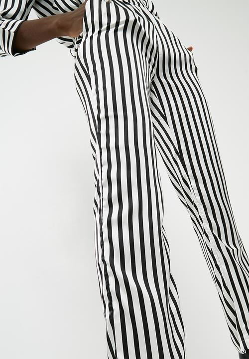 Pieces - Jessica pants - black & white