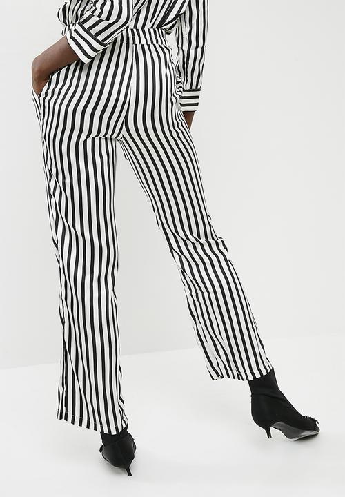 Pieces - Jessica pants - black & white