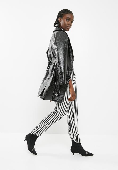 Pieces - Jessica pants - black & white