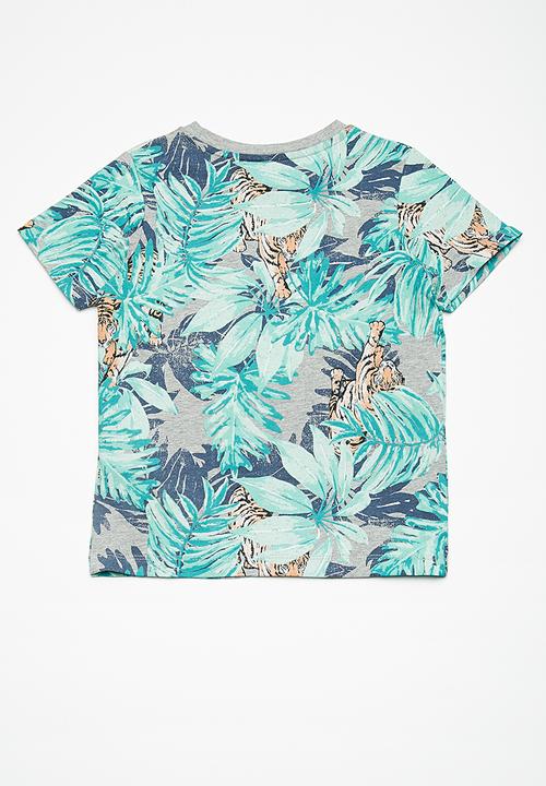 Name It - Jungle top - grey 