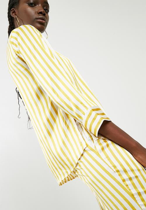 Pieces - Jessica shirt - yellow & white