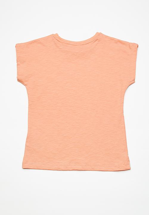 Name It - Arjola cap sleeve top - peach