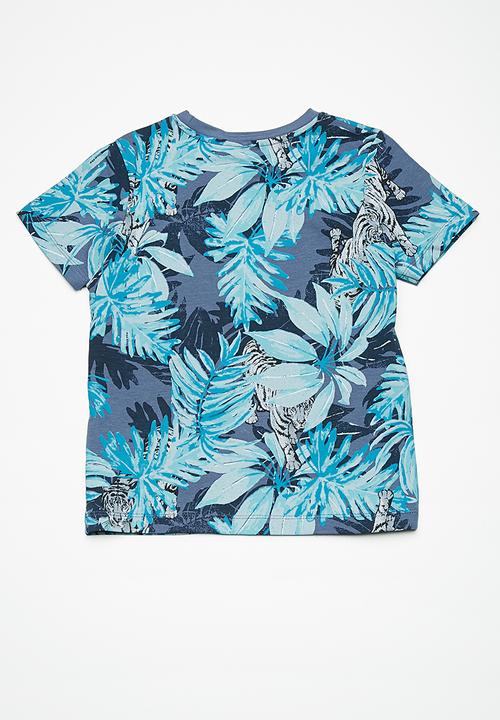 Name It - Jungle top - blue 