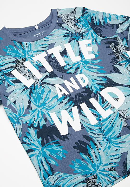 Name It - Jungle top - blue 