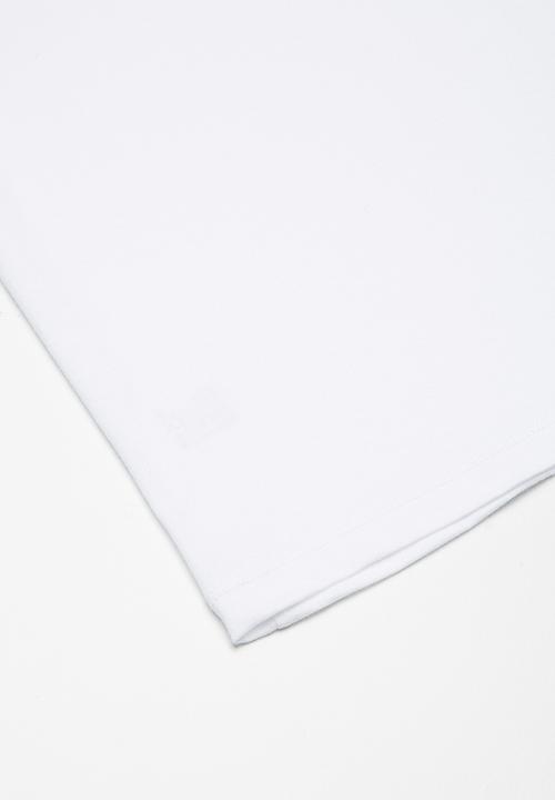 dailyfriday - Kids girls frill sleeve tee - white