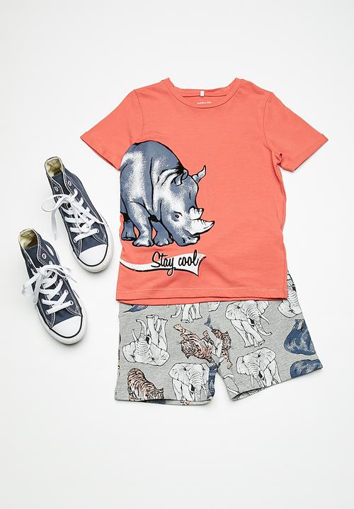 Name It - Axos top - coral 