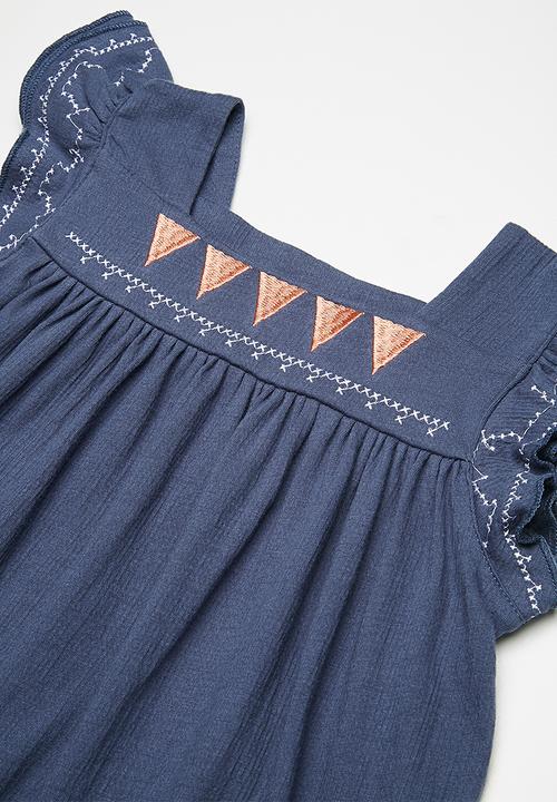 Name It - Arikke pap sleeve top - blue