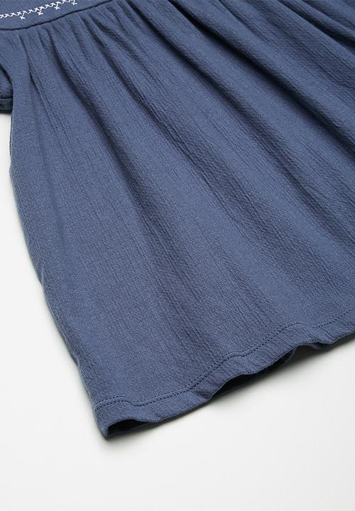 Name It - Arikke pap sleeve top - blue