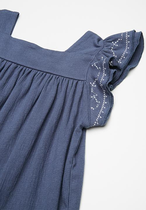 Name It - Arikke pap sleeve top - blue