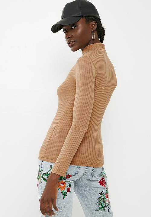 dailyfriday - Turtleneck top - tan