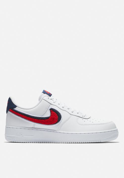 nike air force 1 07 lv8 university red white
