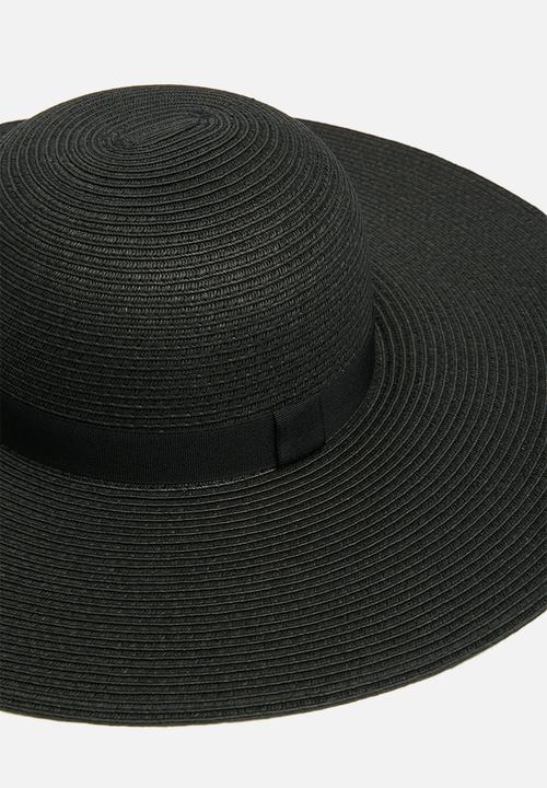 ONLY - Novia straw hat - black