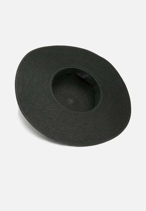 ONLY - Novia straw hat - black
