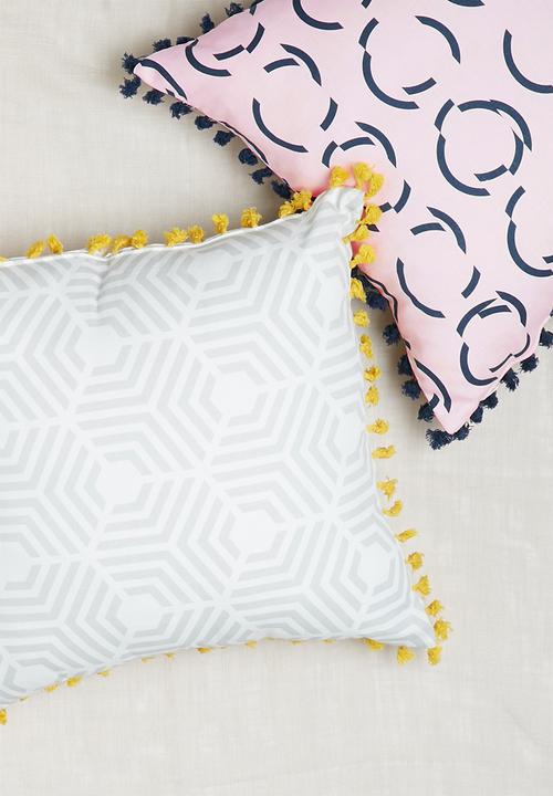 Sixth Floor - Lure cushion cover - multi
