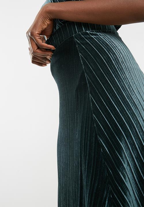 Jacqueline de Yong - Nina pleated skirt - green 