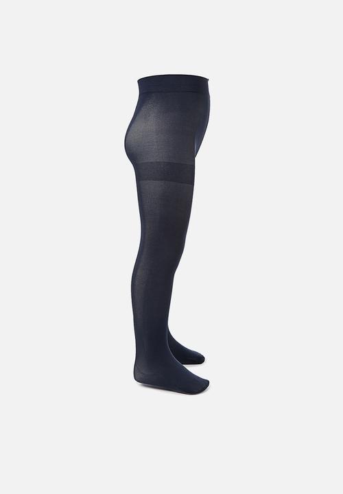 Cotton On - Kids opaque tights - navy 