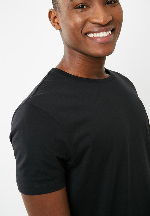 Superbalist - Curved hem tee 3 pack - multi 