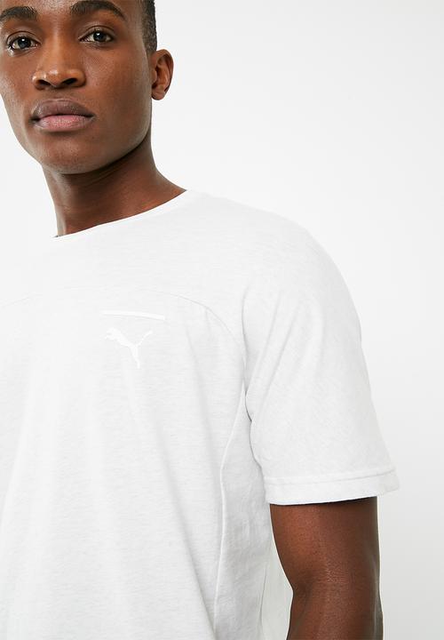 PUMA - Pace primary tee - white