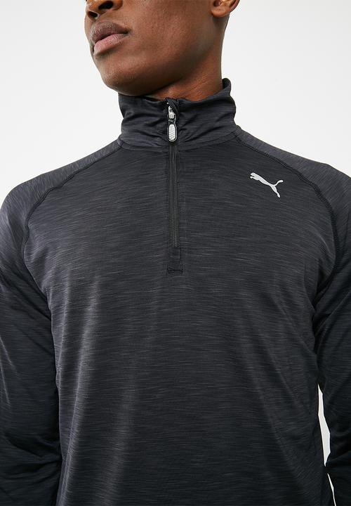 PUMA - Core run long sleeve tee - black