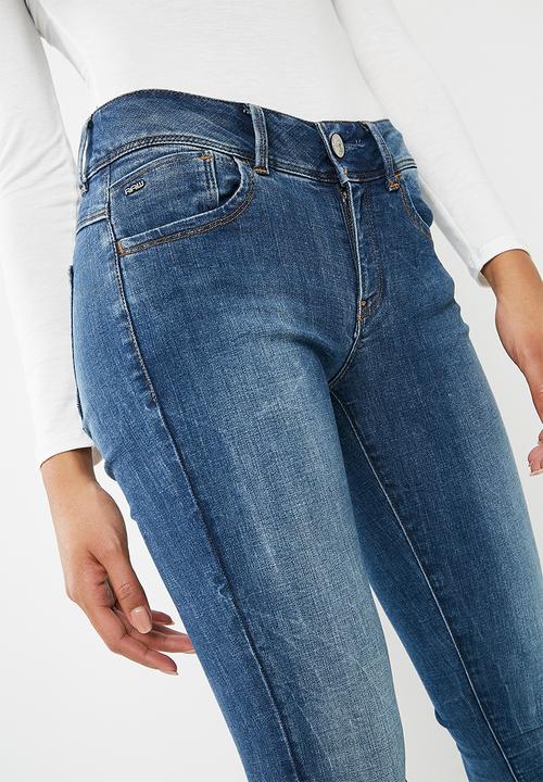 G-STAR - Lynn D-mid super skinny - blue 