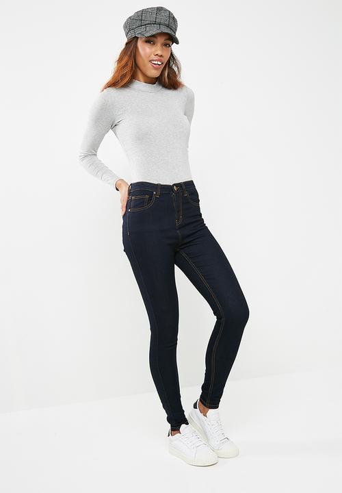 dailyfriday - Turtle neck 2 pack bodysuits - black & grey