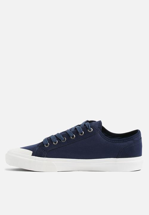 basicthread - Canvas  sneaker - navy