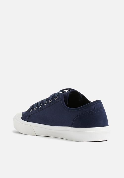 basicthread - Canvas  sneaker - navy