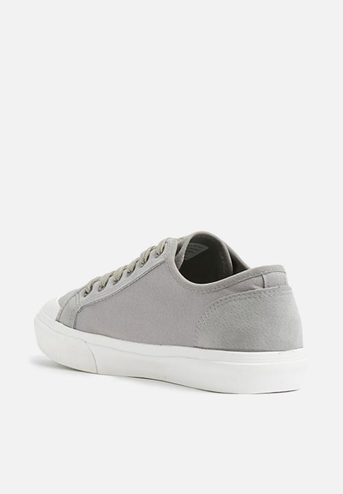basicthread - Canvas sneaker- grey
