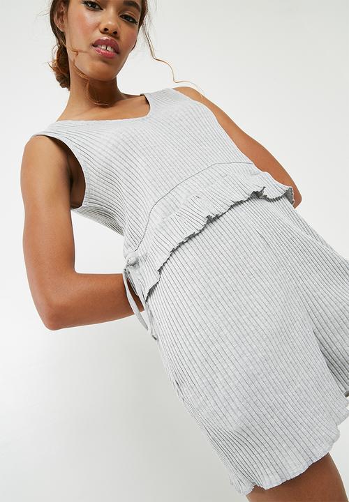 Noisy May - Emma playsuit - grey 